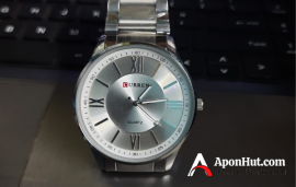 Curren Men Watch (Silver Color) image